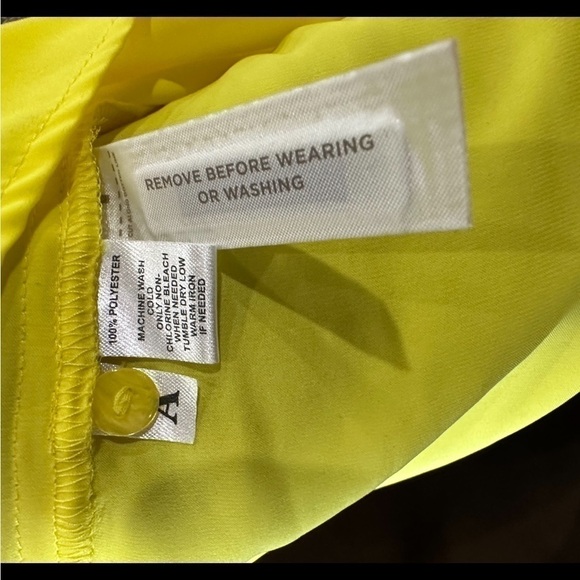 Loft sleeveless yellow shirt, size small - Picture 5 of 5